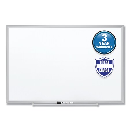Quartet Classic Series Total Erase Dry Erase Board, 48 x 36, Silver Aluminum Frame S534